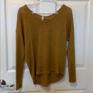 Mustard long sleeve